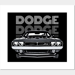 Dodge-challenger Posters and Art